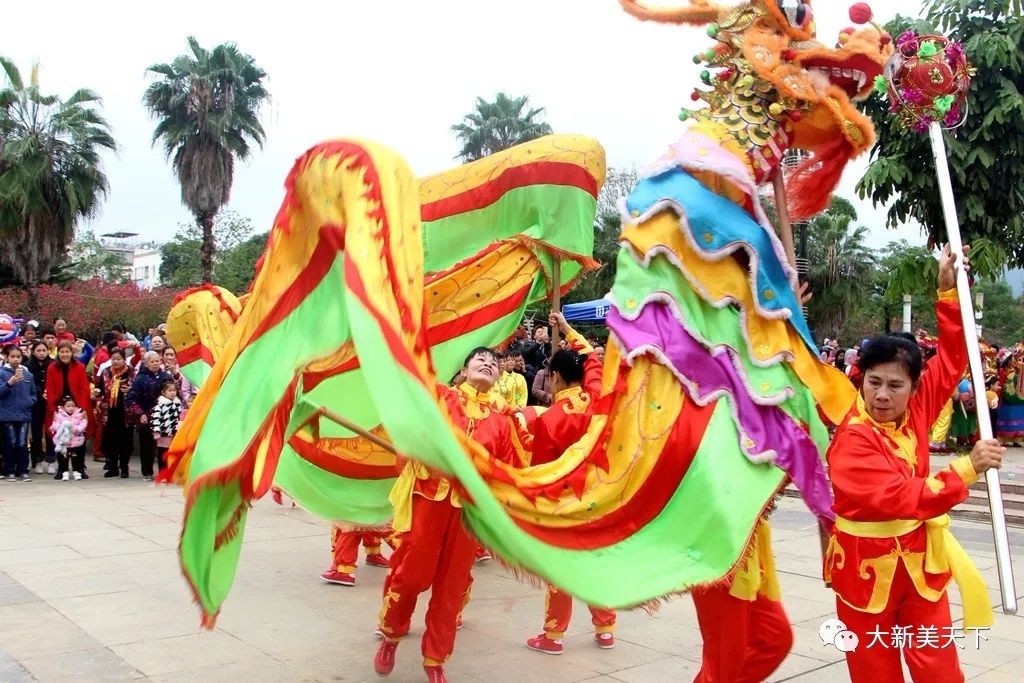 中国侬垌之乡——大新县万人闹元宵！热闹、精彩、有特色！