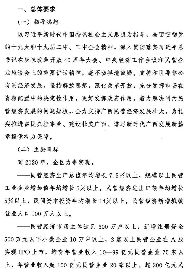 中共广西壮族自治区委员会自治区人民政府关于着力发展壮大民营经济的意见