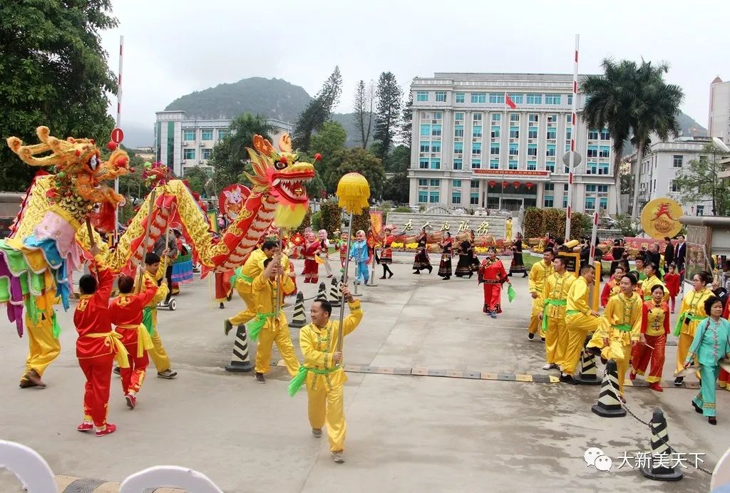中国侬垌之乡——大新县万人闹元宵！热闹、精彩、有特色！