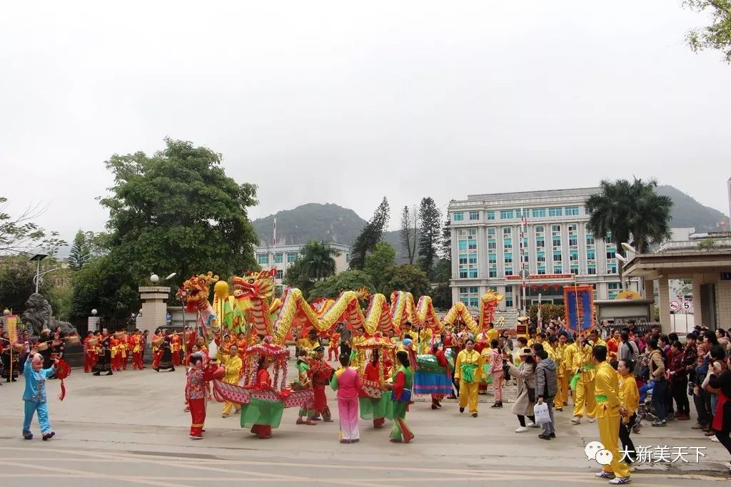 中国侬垌之乡——大新县万人闹元宵！热闹、精彩、有特色！